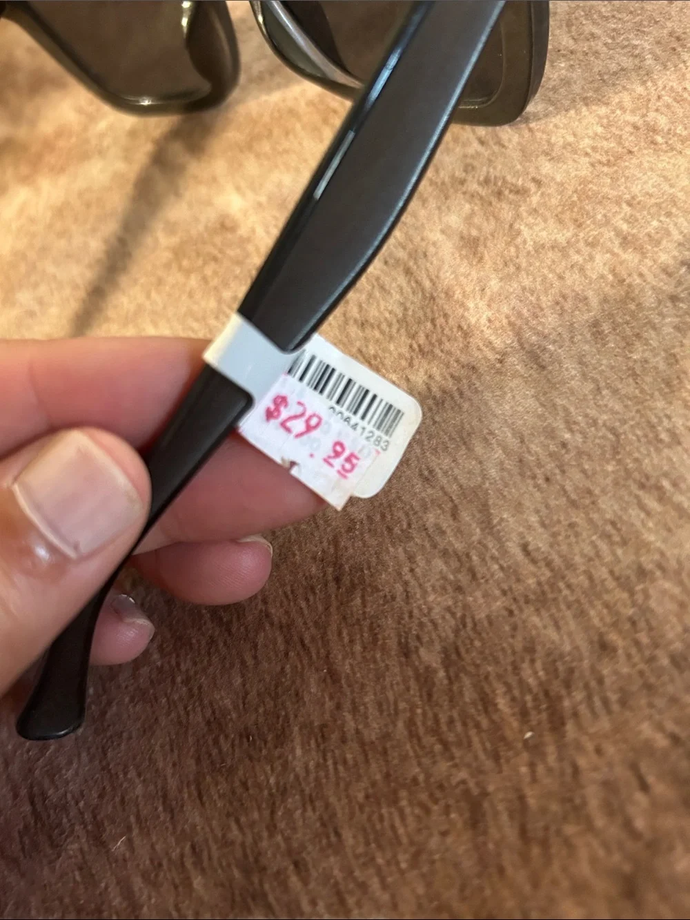 Square Retro Sunglasses in Dark Gray ANTHROPOLOGIE
